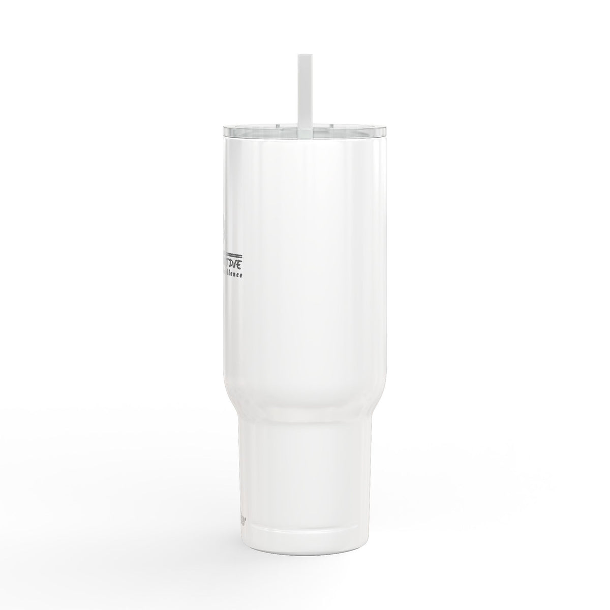40oz Engraved Insulated Tumbler with Lid — Husky Paw Logo