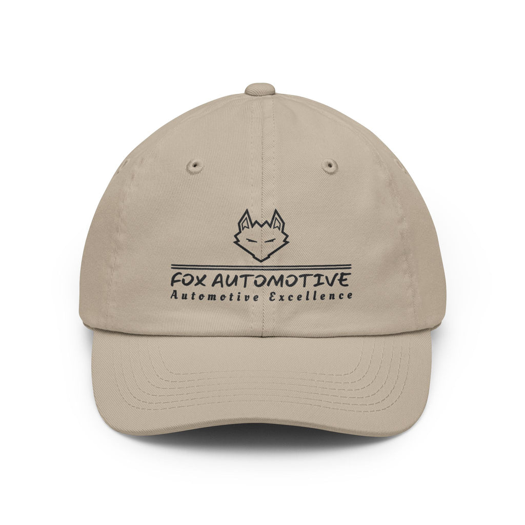 Fox Automotive Dad Hat — Embroidered Logo Cap