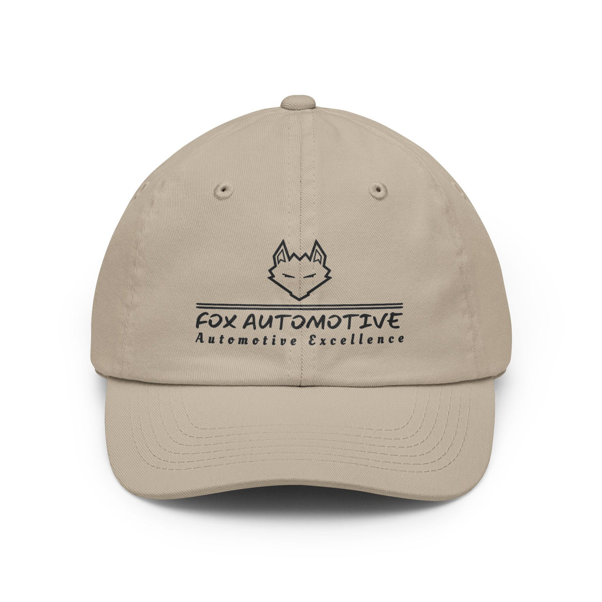 Fox Automotive Dad Hat — Embroidered Logo Cap
