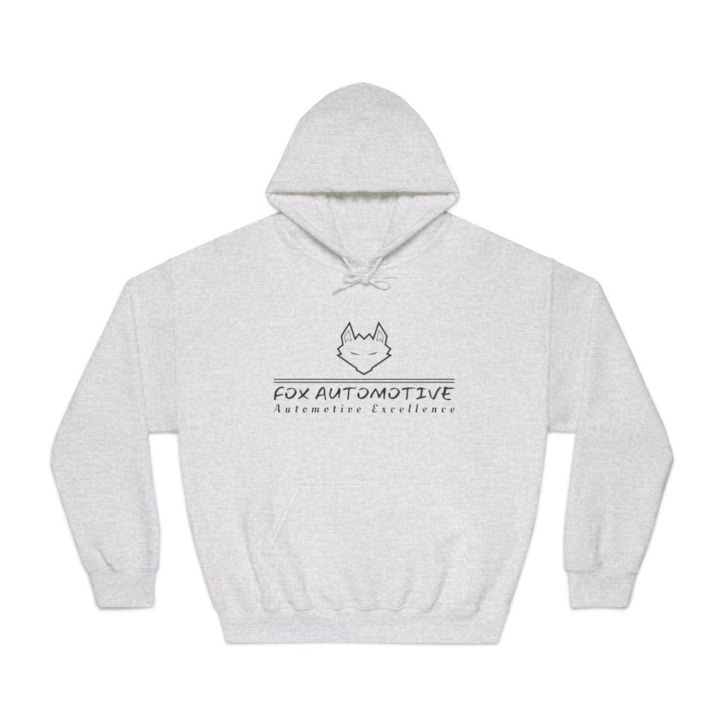 Fox Automotive Hoodie — Minimal Line-Logo Pullover for Car Enthusiasts