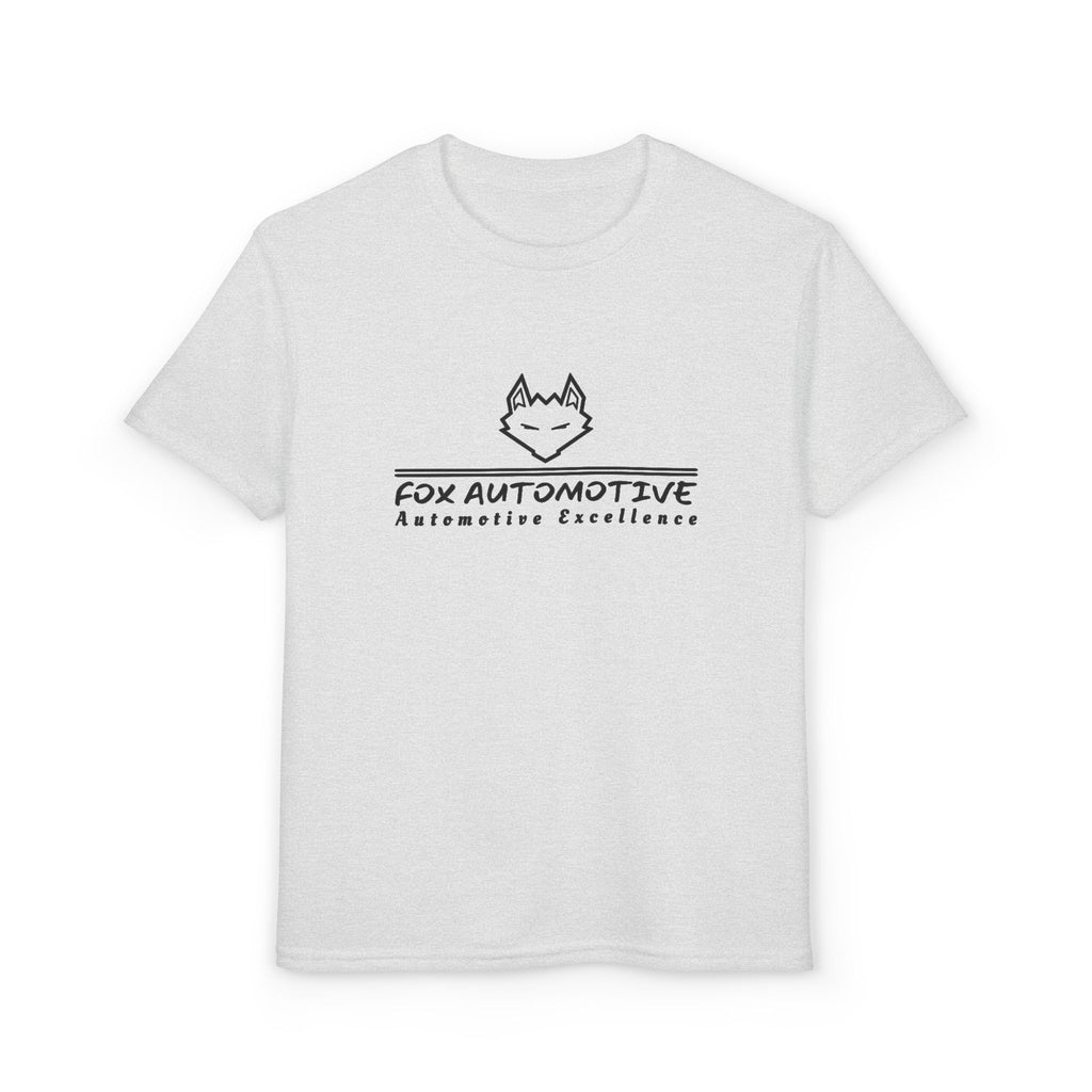 Youth Automotive T‑Shirt — "Fox Automotive" Logo Kids Tee