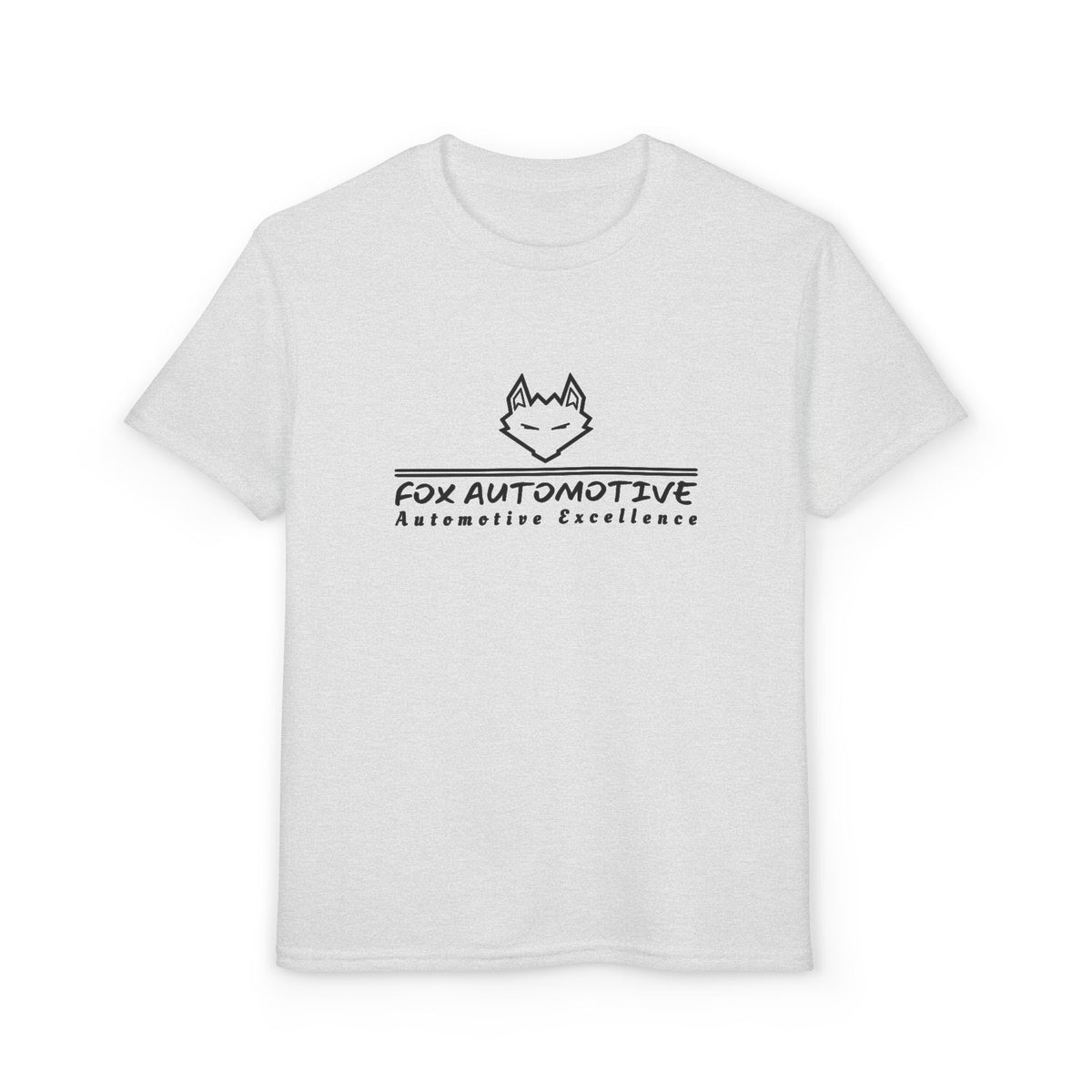 Youth Automotive T‑Shirt — "Fox Automotive" Logo Kids Tee