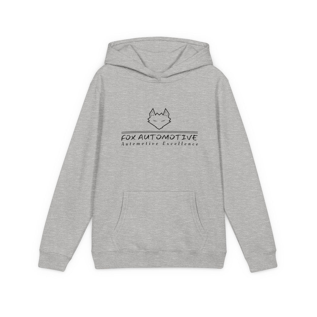 Fox Automotive Youth Hoodie — Kids Fleece Pullover with Fox Logo