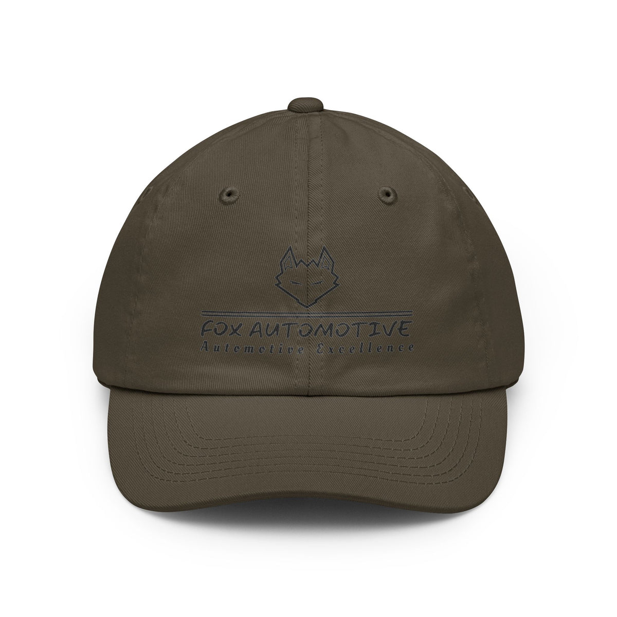 Fox Automotive Dad Hat — Embroidered Logo Cap