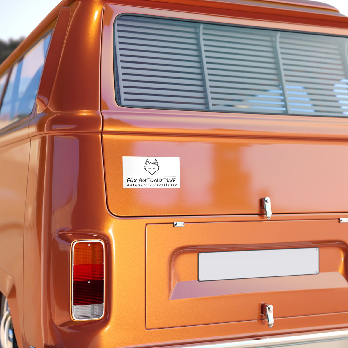 Fox Automotive Bumper Sticker — Automotive Excellence Logo Decal