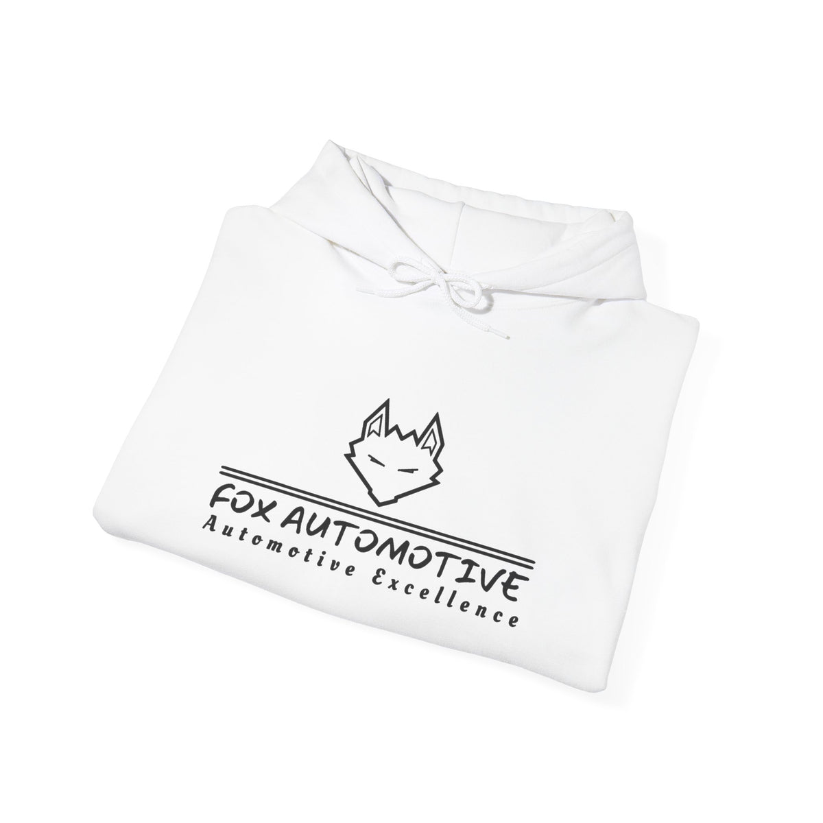 Fox Automotive Hoodie — "Fox Automotive: Automotive Excellence" Logo Pullover