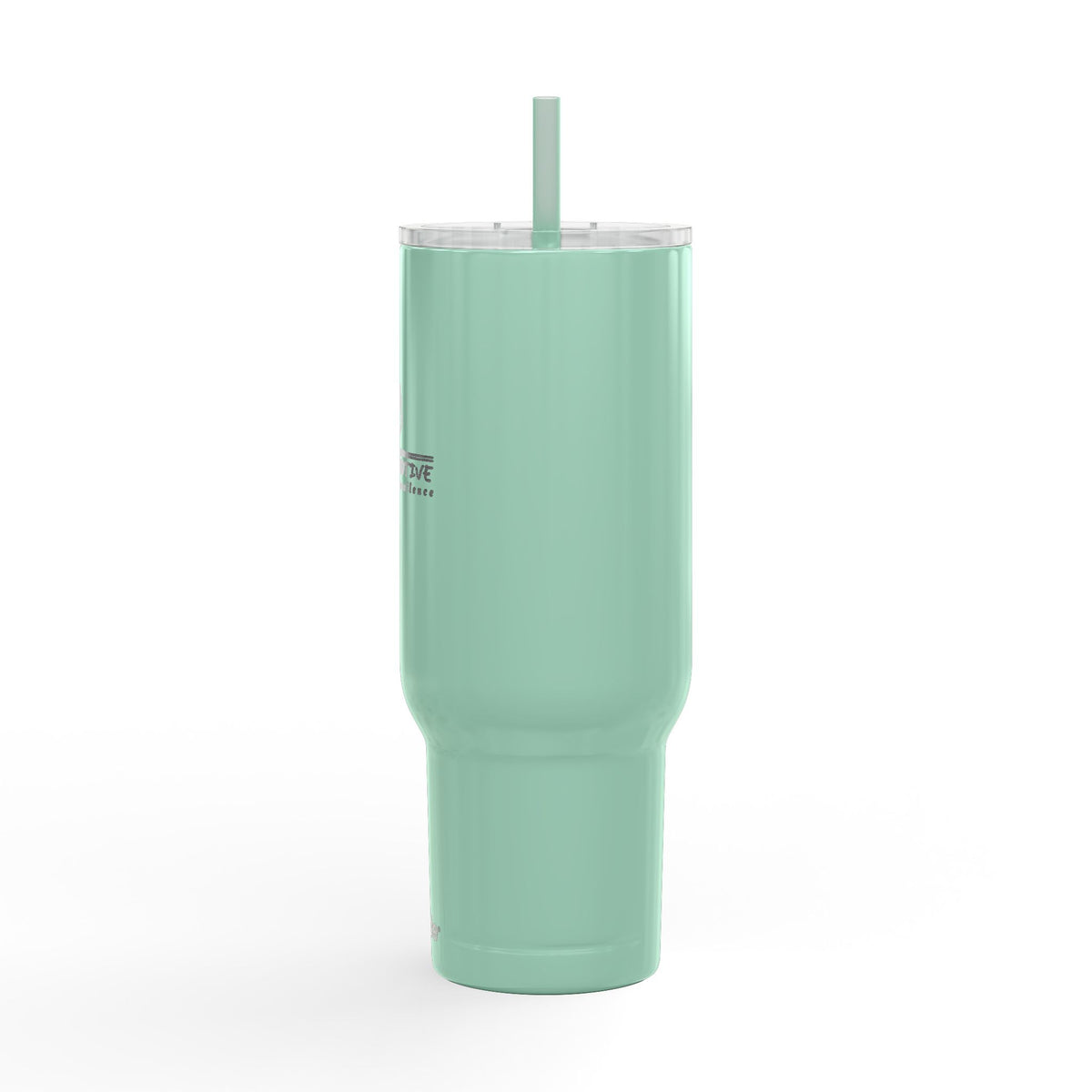 40oz Engraved Insulated Tumbler with Lid — Husky Paw Logo