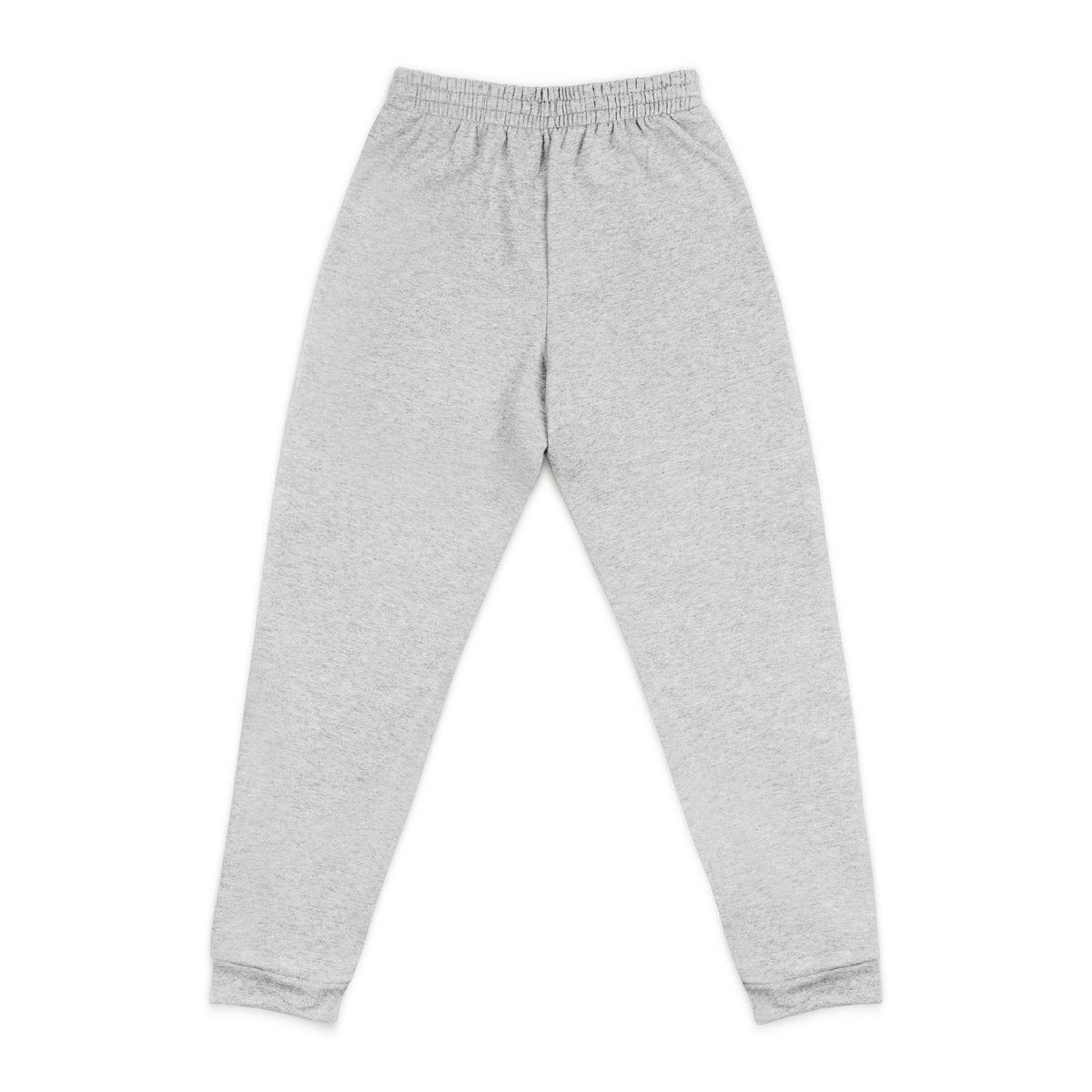 Embroidered Minimal Logo Joggers — Cozy Grey Sweatpants