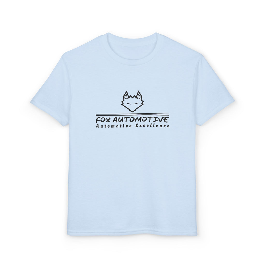 Youth Automotive T‑Shirt — "Fox Automotive" Logo Kids Tee