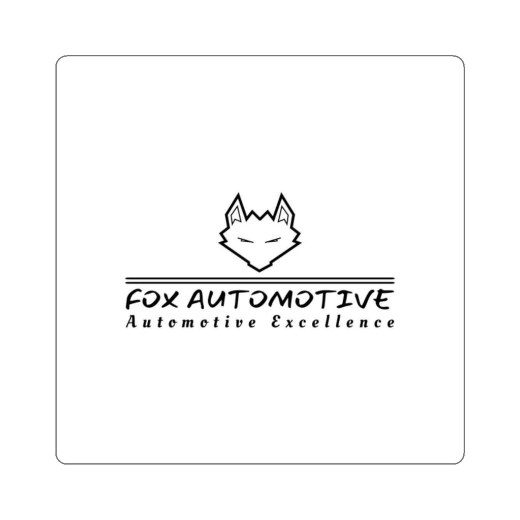 Fox Automotive Die-Cut Sticker — Automotive Logo Decal