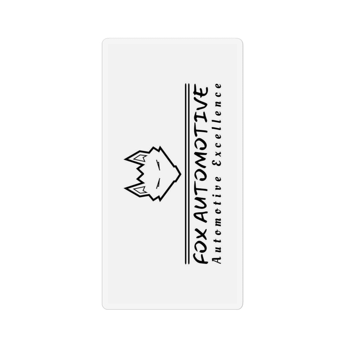 Fox Automotive Custom Shape Magnet — Automotive Logo Car Magnet