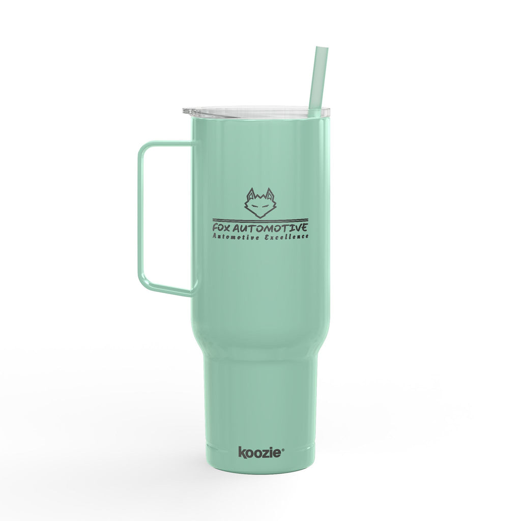 40oz Engraved Insulated Tumbler with Lid — Husky Paw Logo