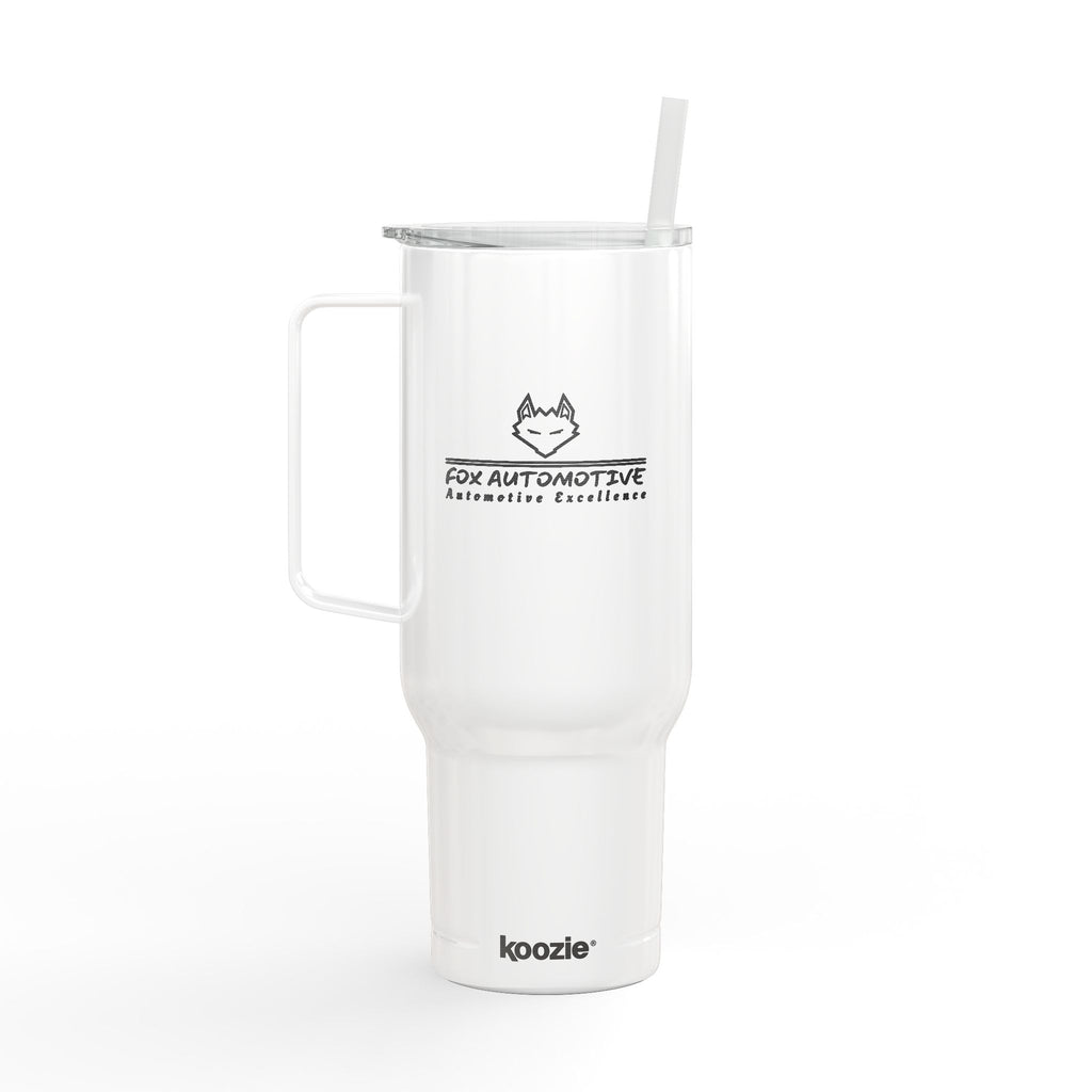 40oz Engraved Insulated Tumbler with Lid — Husky Paw Logo