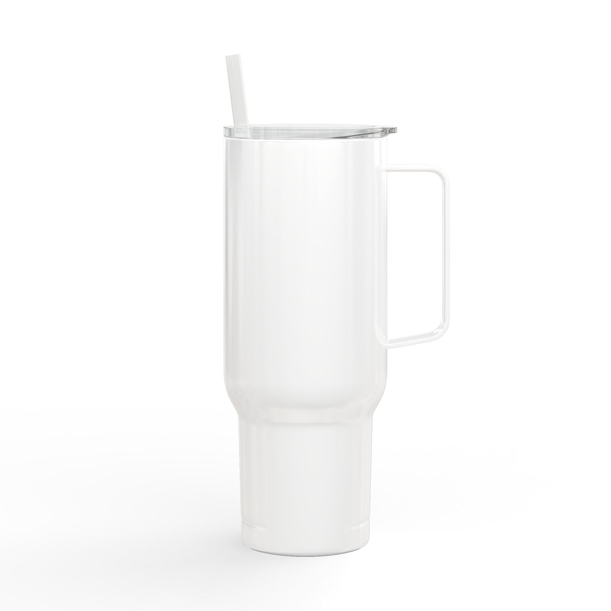 40oz Engraved Insulated Tumbler with Lid — Husky Paw Logo