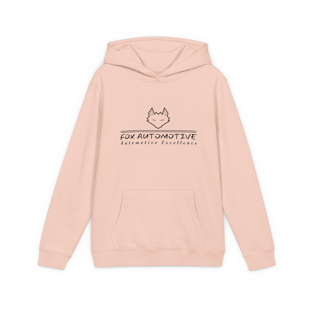 Fox Automotive Youth Hoodie — Kids Fleece Pullover with Fox Logo