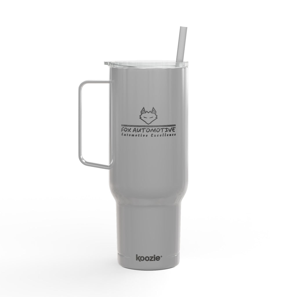 40oz Engraved Insulated Tumbler with Lid — Husky Paw Logo